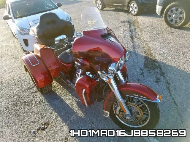 1HD1MAD16JB858269 2018 Harley-Davidson FLHTCUTG, Tri Glide Ultra