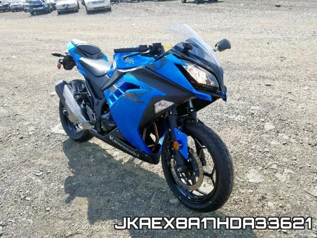 JKAEX8A17HDA33621 2017 Kawasaki EX300, A