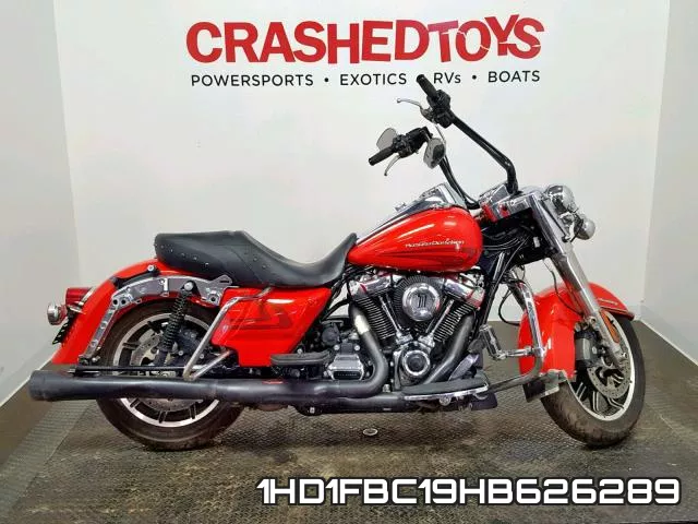 1HD1FBC19HB626289 2017 Harley-Davidson FLHR, Road King