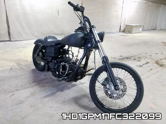 1HD1GPM17FC322099 2015 Harley-Davidson FXDWG, Dyna Wide Glide