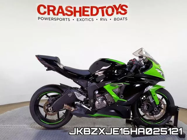 JKBZXJE16HA025121 2017 Kawasaki ZX636, E