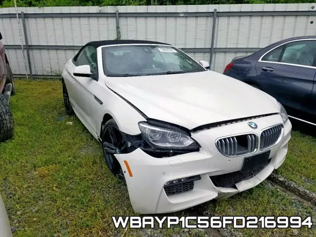 WBAYP1C56FD216994 2015 BMW 6 Series, 650 XI