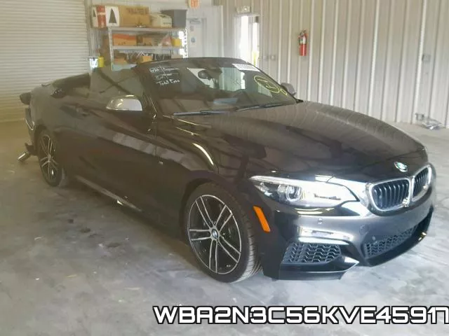 WBA2N3C56KVE45917 2019 BMW 2 Series, M240XI