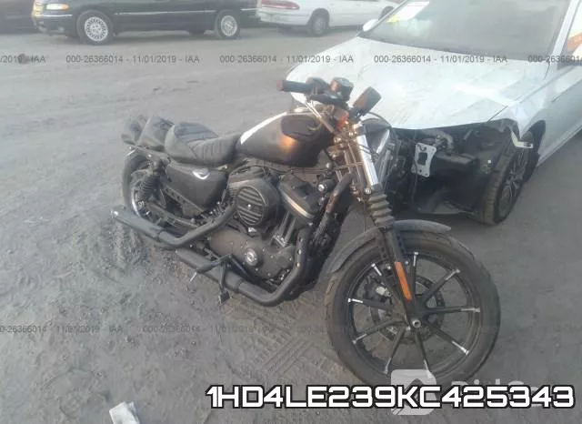 1HD4LE239KC425343 2019 Harley-Davidson XL883, N