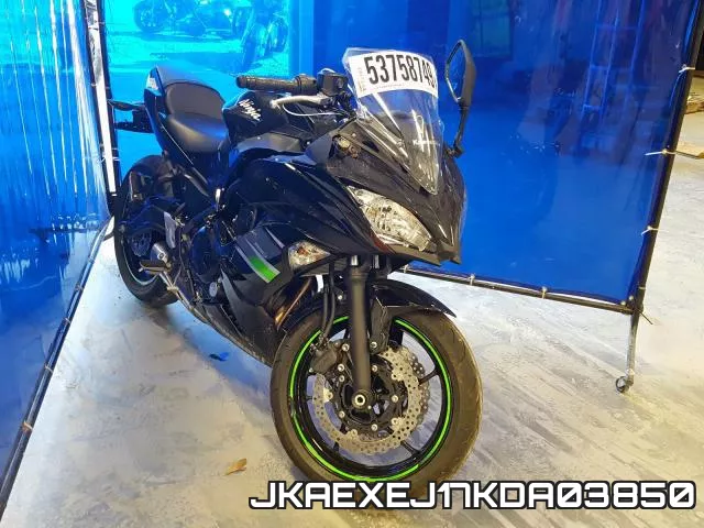 JKAEXEJ17KDA03850 2019 Kawasaki EX650, J