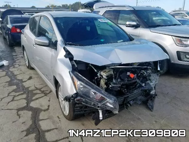 1N4AZ1CP2KC309808 2019 Nissan LEAF, S