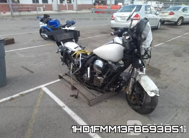 1HD1FMM13FB693851 2015 Harley-Davidson FLHTP, Police Electra Glide