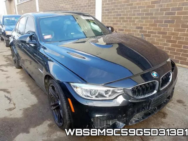 WBS8M9C59G5D31381 2016 BMW M3