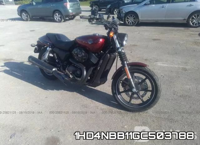 1HD4NBB11GC503788 2016 Harley-Davidson XG750