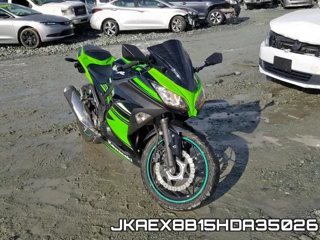 JKAEX8B15HDA35026 2017 Kawasaki EX300, B