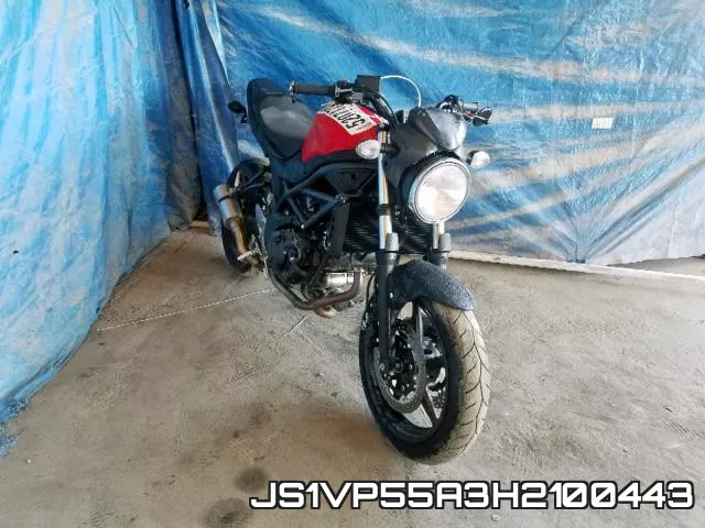 JS1VP55A3H2100443 2017 Suzuki SFV650
