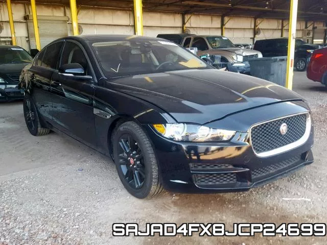 SAJAD4FX8JCP24699 2018 Jaguar XE, Premium