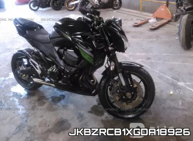 JKBZRCB1XGDA18926 2016 Kawasaki ZR800, B