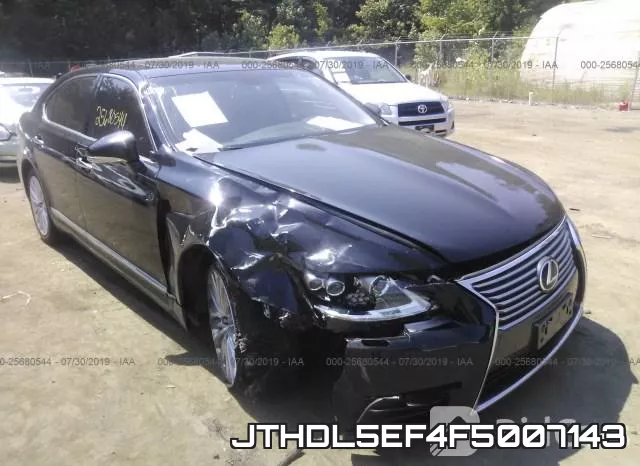 JTHDL5EF4F5007143 2015 Lexus LS, 460L