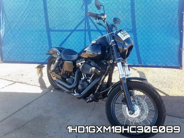 1HD1GXM18HC306089 2017 Harley-Davidson FXDB, Dyna Street Bob
