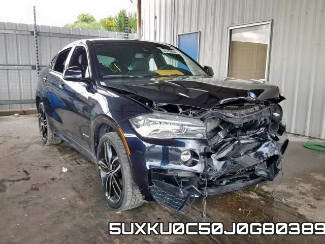 5UXKU0C50J0G80389 2018 BMW X6, Sdrive35I