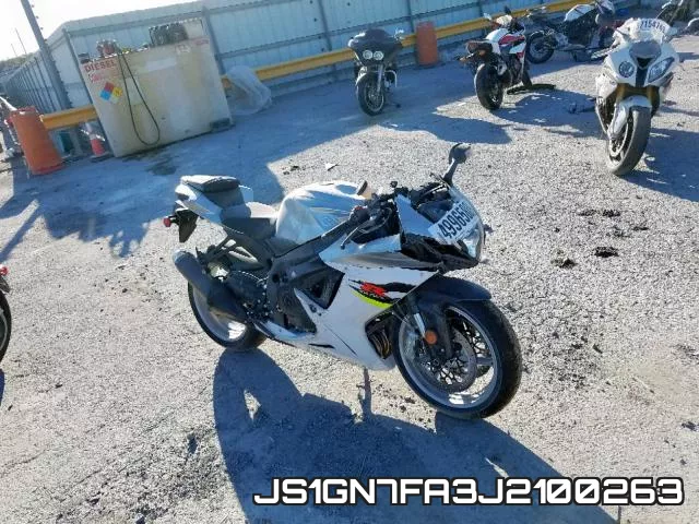 JS1GN7FA3J2100263 2018 Suzuki GSX-R600