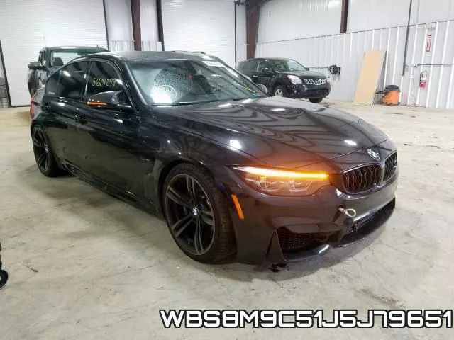 WBS8M9C51J5J79651 2018 BMW M3