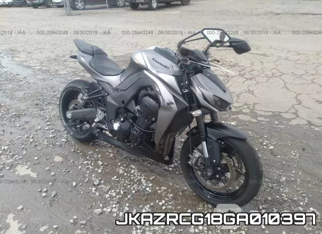 JKAZRCG18GA010397 2016 Kawasaki ZR1000, G