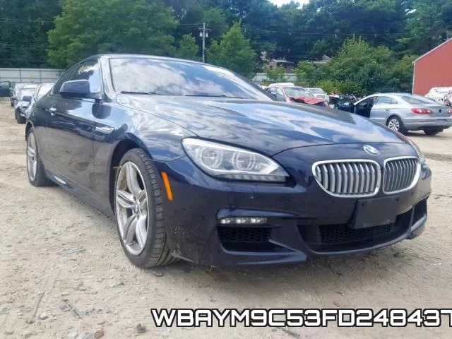 WBAYM9C53FD248437 2015 BMW 6 Series, 650 I