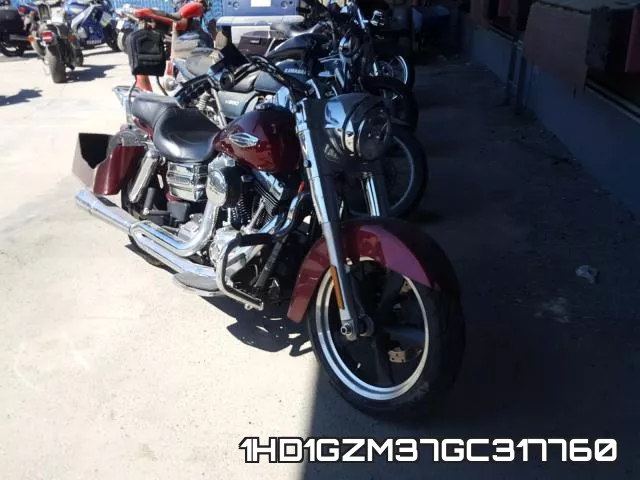 1HD1GZM37GC317760 2016 Harley-Davidson FLD, Switchback