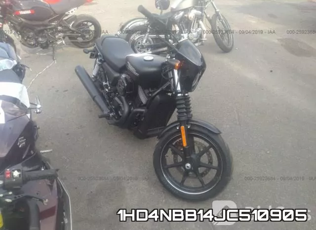 1HD4NBB14JC510905 2018 Harley-Davidson XG750