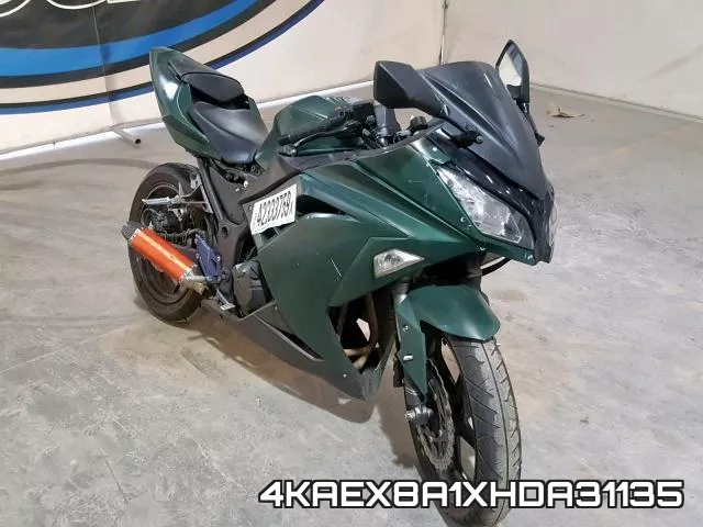4KAEX8A1XHDA31135 2017 Kawasaki EX300