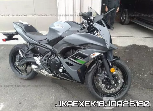 JKAEXEK18JDA26180 2018 Kawasaki EX650, F