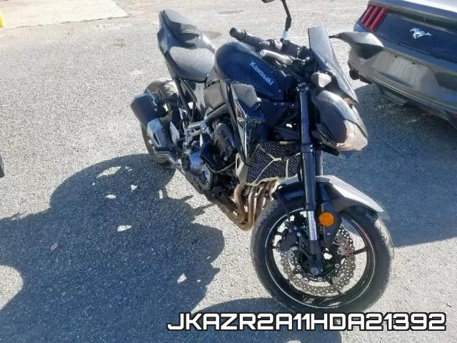 JKAZR2A11HDA21392 2017 Kawasaki ZR900