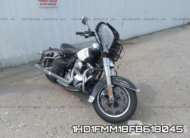 1HD1FMM18FB618045 2015 Harley-Davidson FLHTP, Police Electra Glide