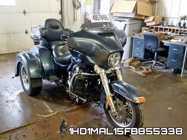 1HD1MAL15FB855338 2015 Harley-Davidson FLHTCUTG, Tri Glide Ultra