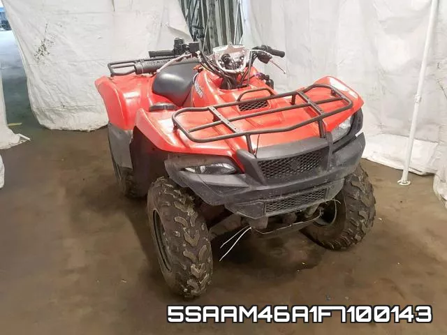 5SAAM46A1F7100143 2015 Suzuki LT-A500, X