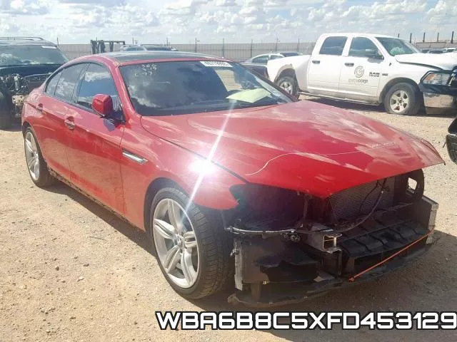WBA6B8C5XFD453129 2015 BMW 6 Series, 640 XI