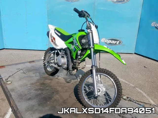 JKALXSD14FDA94051 2015 Kawasaki KLX110, D