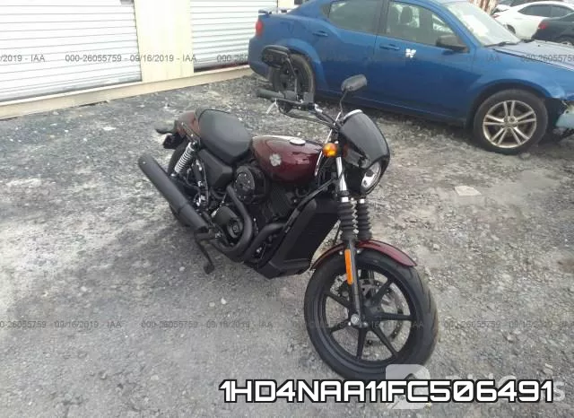 1HD4NAA11FC506491 2015 Harley-Davidson XG500