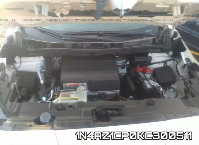 1N4AZ1CP0KC300511 2019 Nissan LEAF, S/Sl/Sv
