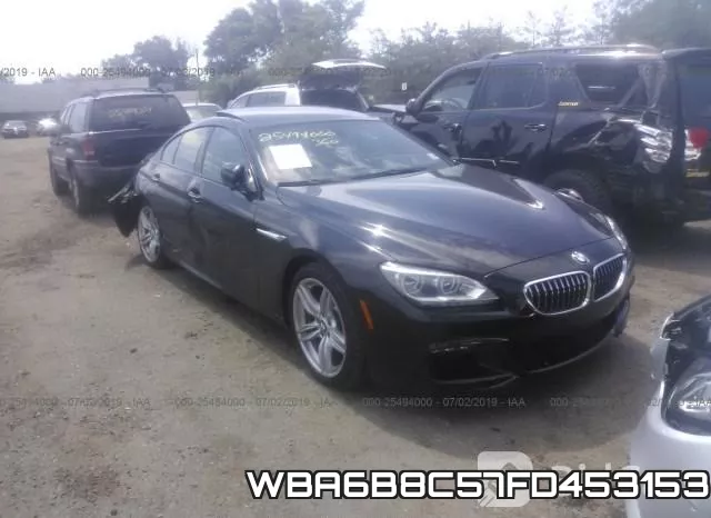 WBA6B8C57FD453153 2015 BMW 6 Series, 640 Xi Gran Coupe