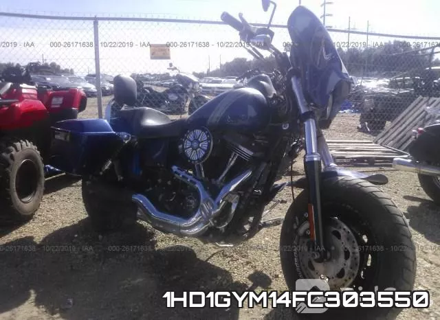 1HD1GYM14FC303550 2015 Harley-Davidson FXDF, Dyna Fat Bob