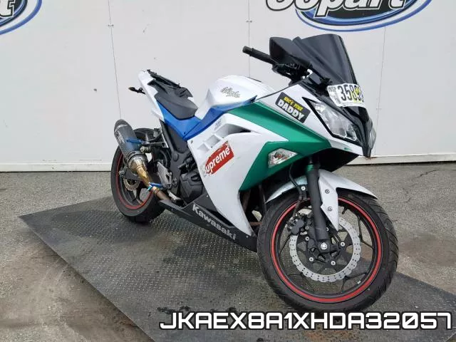 JKAEX8A1XHDA32057 2017 Kawasaki EX300, A