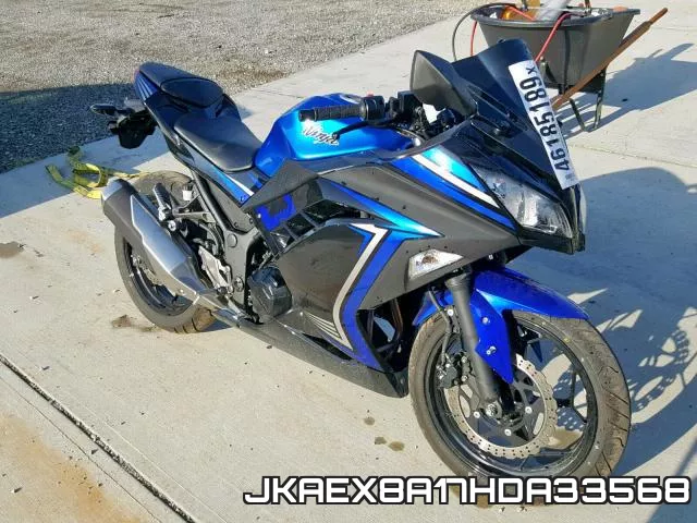 JKAEX8A17HDA33568 2017 Kawasaki EX300, A
