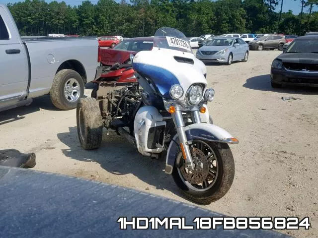 1HD1MAL18FB856824 2015 Harley-Davidson FLHTCUTG, Tri Glide Ultra