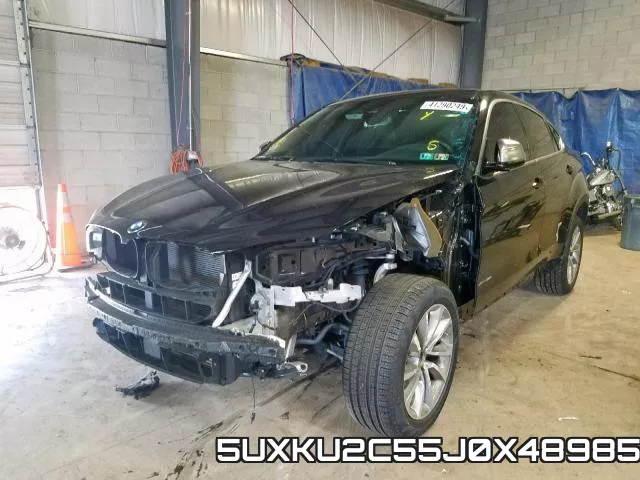 5UXKU2C55J0X48985 2018 BMW X6, Xdrive35I