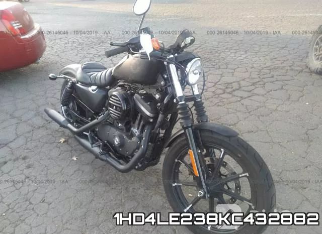 1HD4LE238KC432882 2019 Harley-Davidson XL883, N