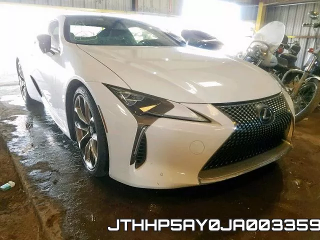 JTHHP5AY0JA003359 2018 Lexus LC, 500