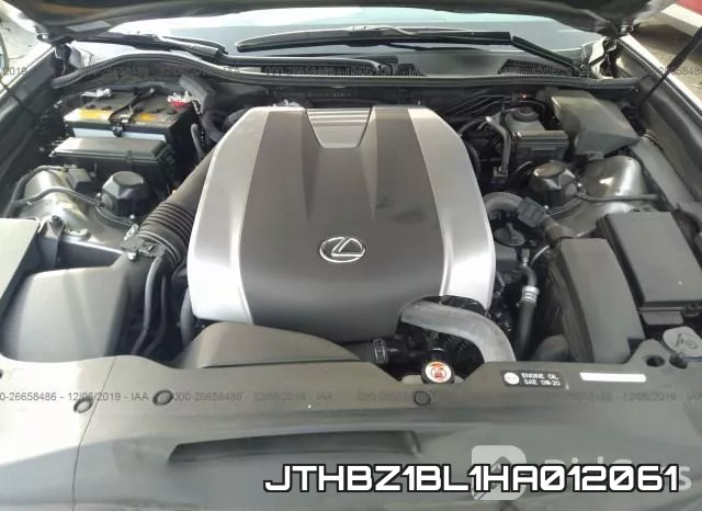 JTHBZ1BL1HA012061 2017 Lexus GS, 350/Base/F Sport