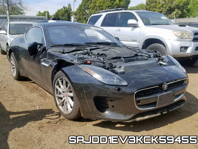 SAJDD1EV3KCK59455 2019 Jaguar F-Type
