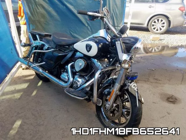 1HD1FHM18FB652641 2015 Harley-Davidson FLHP, Police Road King