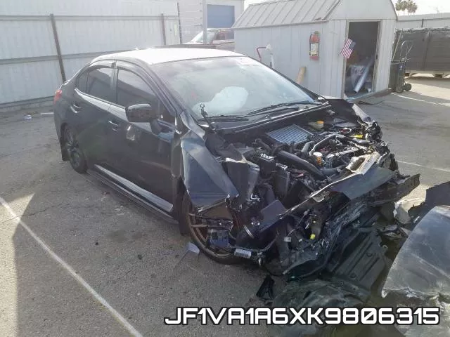 JF1VA1A6XK9806315 2019 Subaru WRX