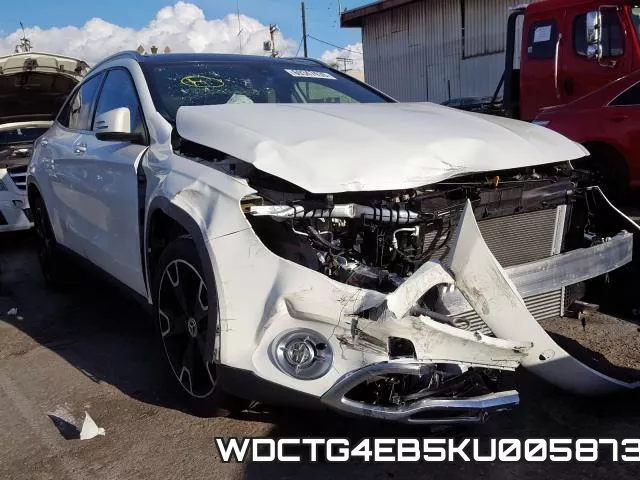 WDCTG4EB5KU005873 2019 Mercedes-Benz GLA-Class,  250