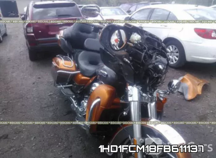 1HD1FCM18FB611137 2015 Harley-Davidson FLHTCU, Ultra Classic Electra Gld